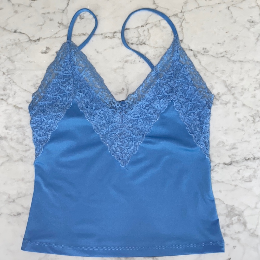Blue Lace Tank